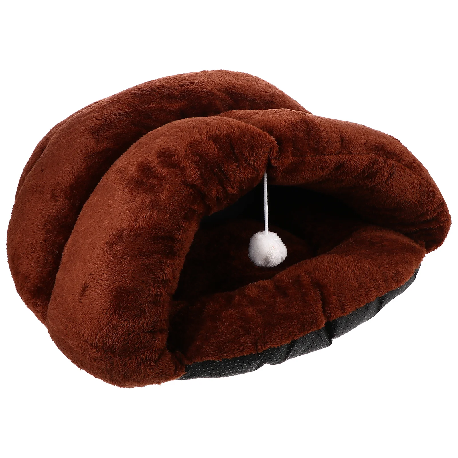

Pet Nest Cat Bed Mat Warm Sleeping Cave For Small Pets Winter Windproof Hideout Pet Bed Cave