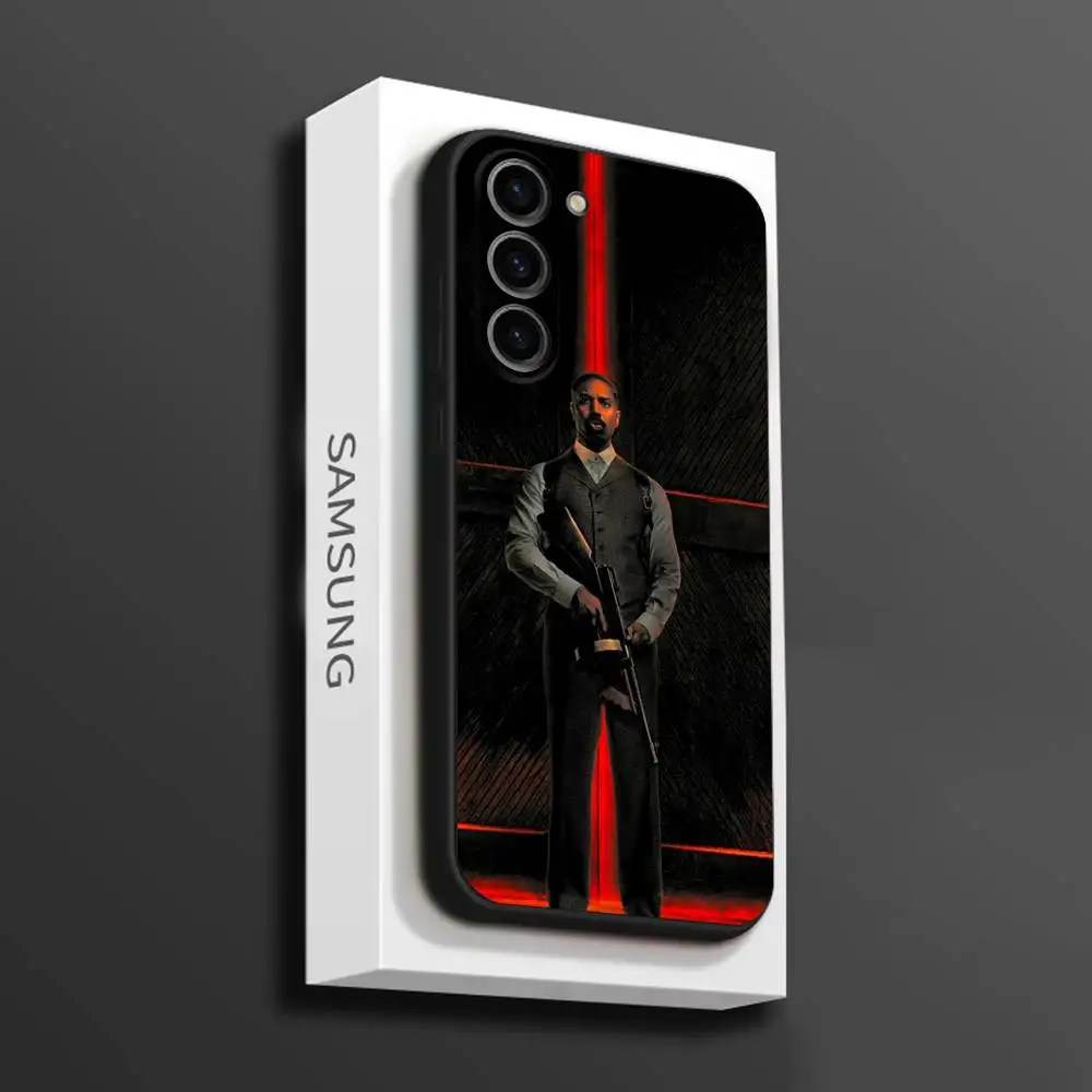 حافظة لهاتف سامسونج جالاكسي A 73,72,51,53,52,71,22,5G,Note,J7,8,9 غطاء أسود ناعم من S-Sinners Movie 2025