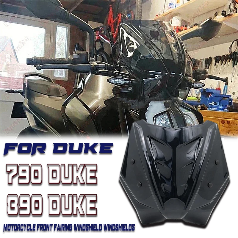 

Передний обтекатель мотоцикла, лобовое стекло, дефлектор ветра для 790 890 Duke 790 Duke 890 Duke 2021 2020 2018-2022