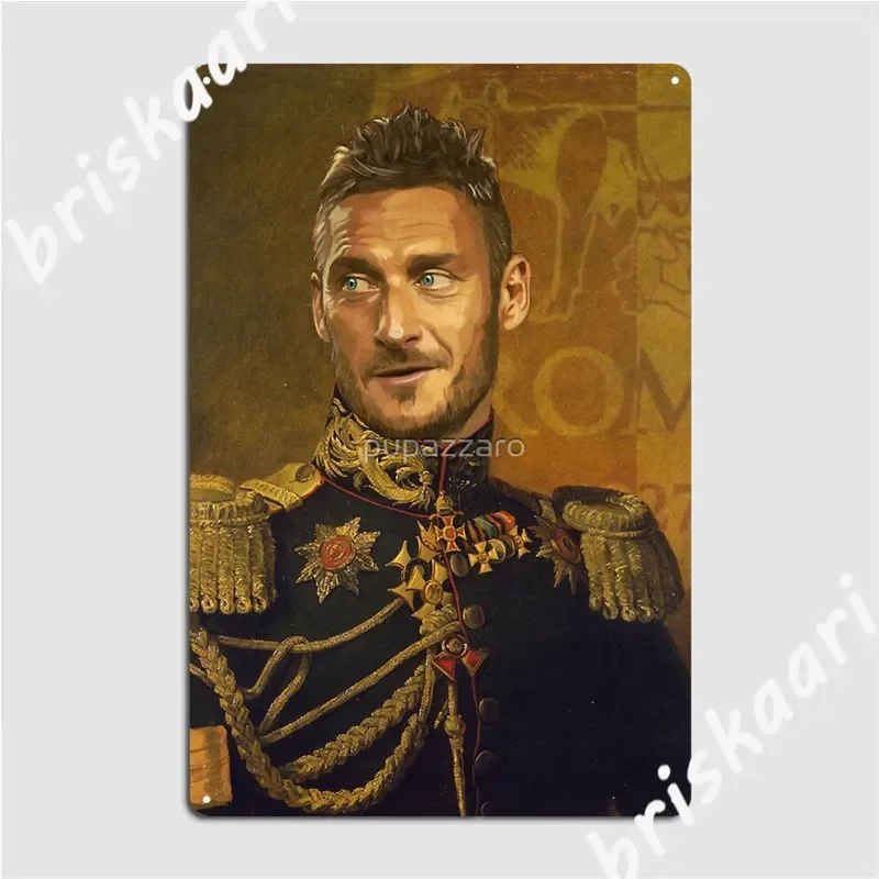 Totti Metal Signs Club Club Bar Funny Wall Decor Tin sign Posters