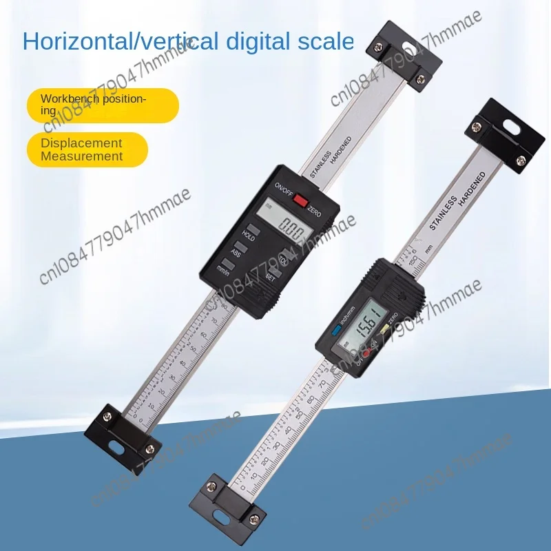 

Digital Display Horizontal Ruler Vertical 150/200/300mm Electronic Calipers Displacement Sensor