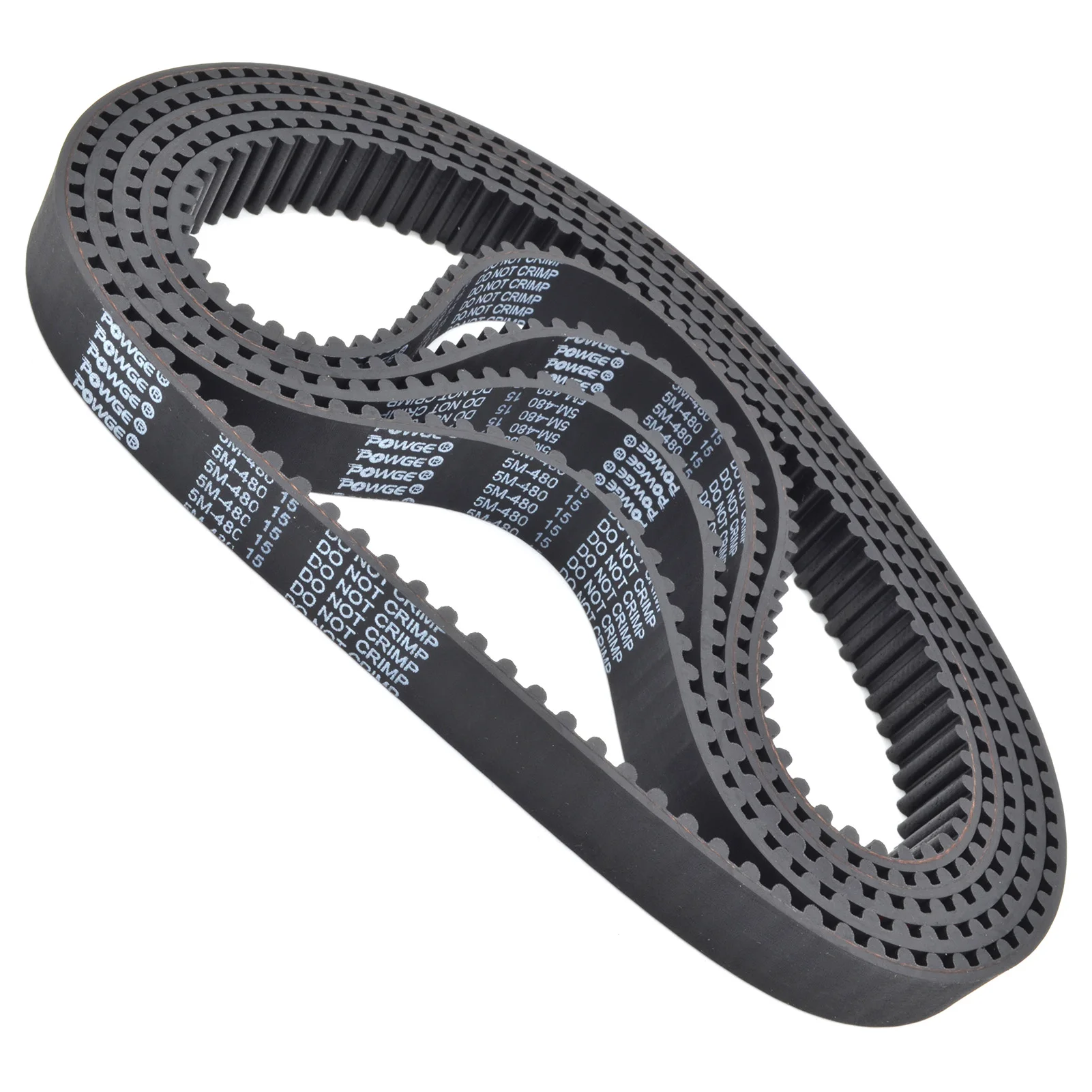 POWGE HTD 5M Timing belt Lp=430 435 440 445 450 455 460 465 470 475 480 485 490 495 500 505 510 515 Width 9-30mm HTD5M Rubber