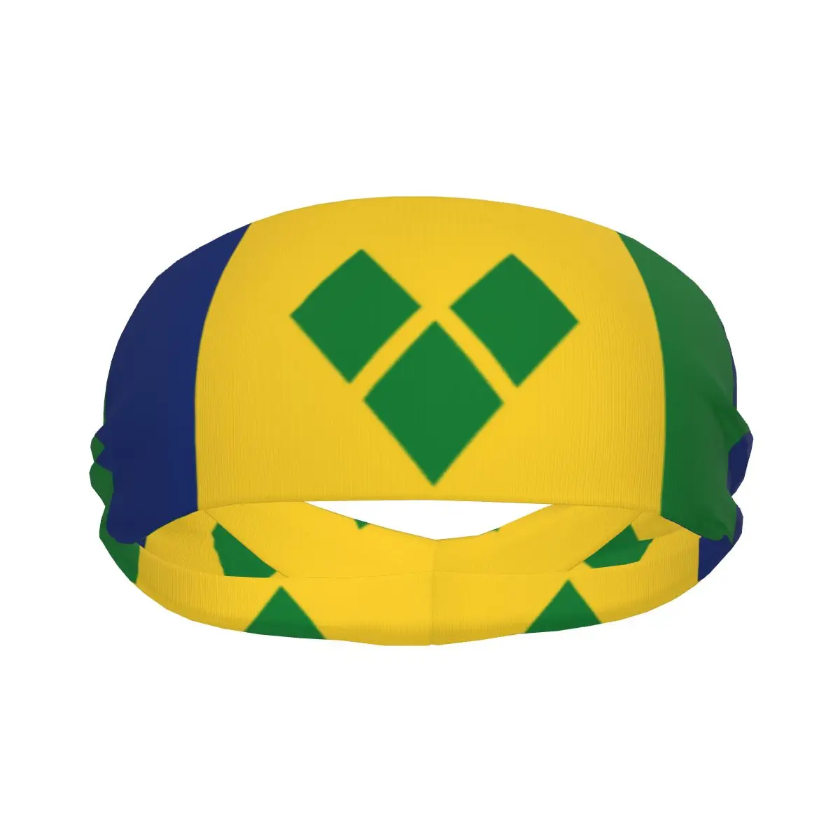 

Sports Headband Flag Of Saint Vincent And The Grenadines Running Fitness Sweatband Absorbent Cycling Jog Hair Bandage