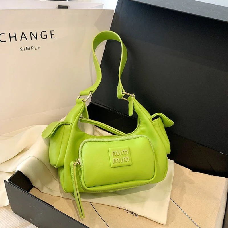 

Popular Super Fire Niche Bags 2025 New Women Small Square Bag Fashion with Foreign Style Single Shoulder Underarm Bag Handbag