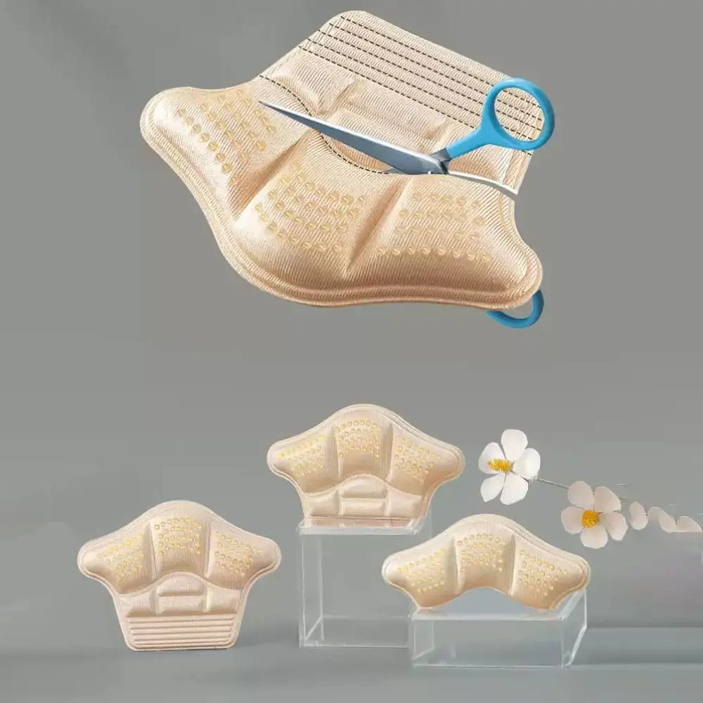 5 أزواج 5/10 مللي متر ملصقات كعب مكافحة ارتداء كعب حماة منصات كعب القدم ضبط حجم الإسفنج الأحذية إدراج إكسسوارات أحذية