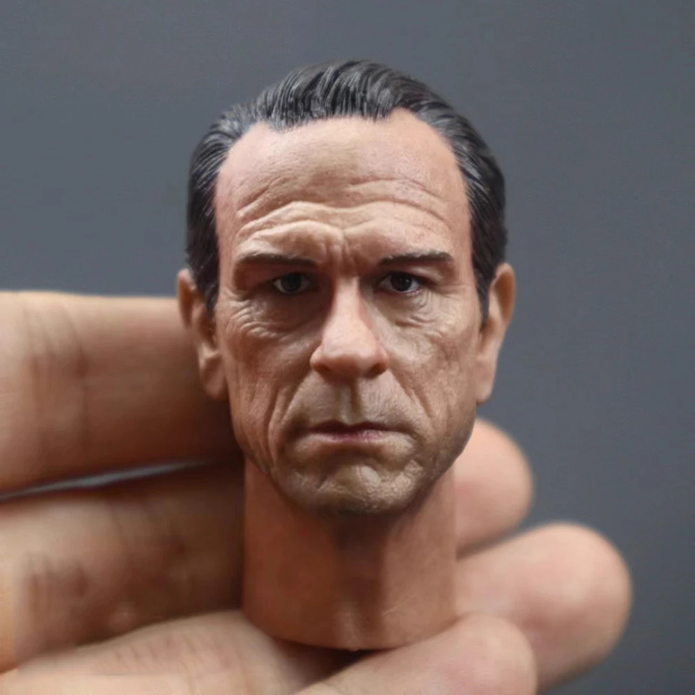 1/6 남성 영웅 가이 크리스토퍼 리브 남자 머리 조각 조각 모델 맞는 12 인치 액션 피규어 수집 가능