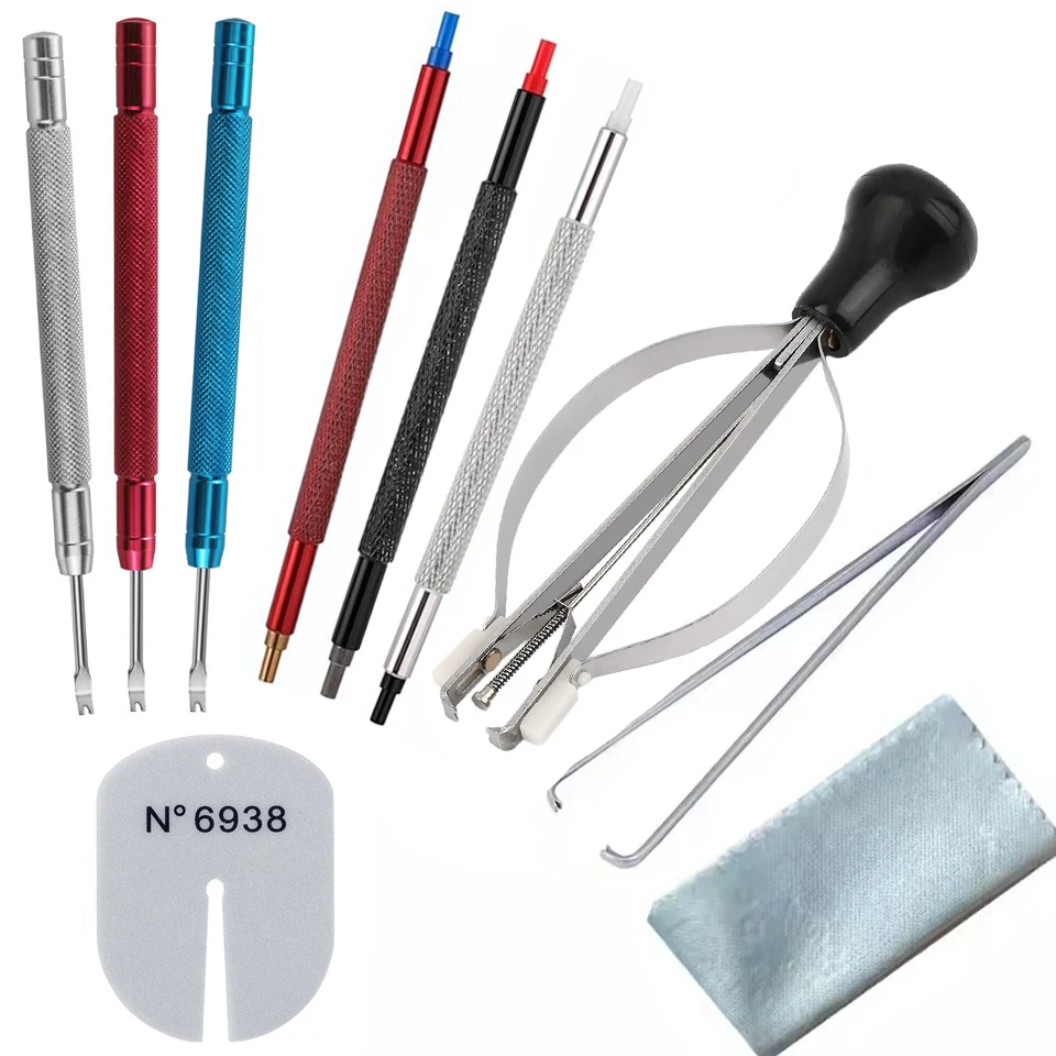 4/5/10Pcs Watch Hands Needle Setter Dial Hour Minute Second Hand Watch Repair Tool Remover Removal Lifting Tool For Watchmaker