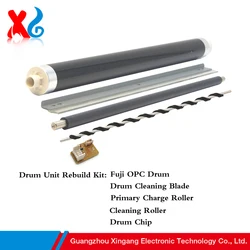 DK-8350 Drum Unit Rebuild Kit for Kyocera TASKalfa 2552ci 3252ci 2553ci 3253ci OPC Drum Chip Cleaning Blade PCR Cleaning Roller