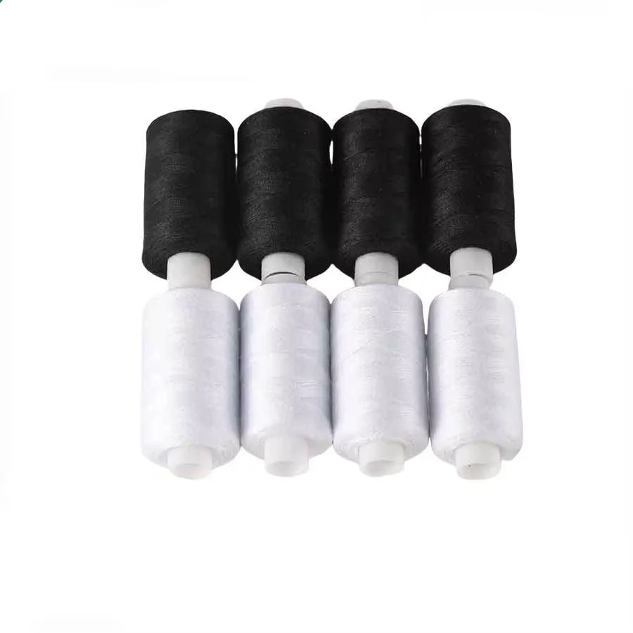 2Pcs Sewing Thread Sewing Thread Polyester Thread Set Sewing Threads Sewing Spools Polyester DIY Sewing For Hand Machines 500M