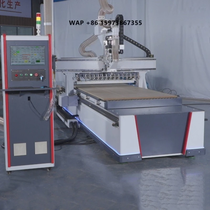 Best Price Automatic 1328 Atc Multi Head Cnc Router for Wood Doors Engraver Cutting Drilling