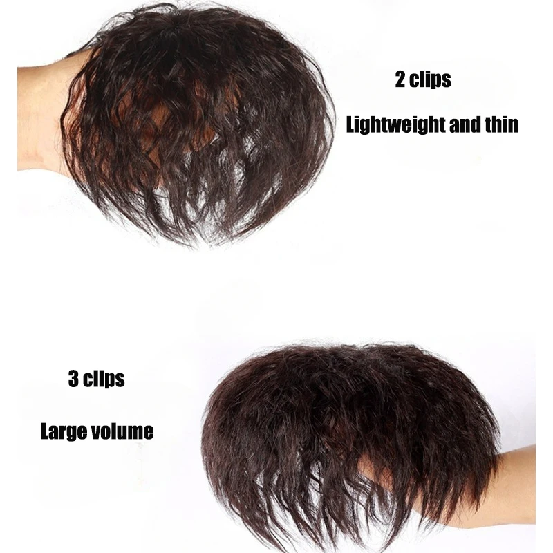 مقطع أسود طبيعي في شعر بشري ممتاز ، وصلة شعر للنساء في منتصف العمر ، إعادة إصدار زيادة الحجم ، قطعة