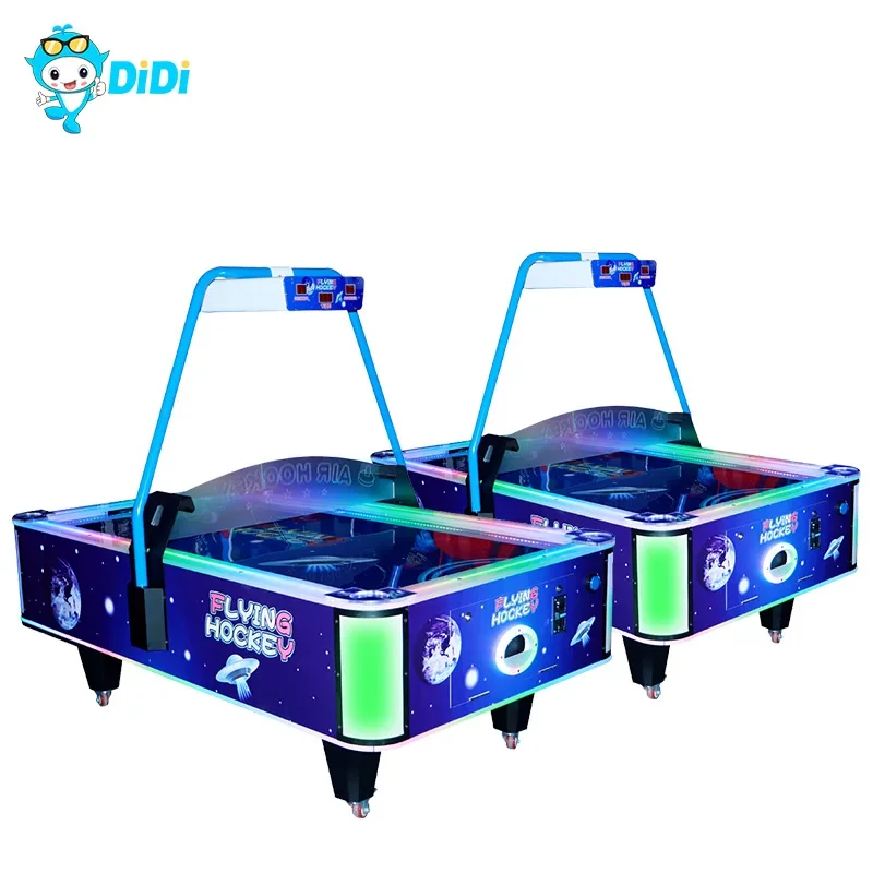 Commercial Amusement Park Air Hockey Two Players Air Hockey Machine Coin Operated Air Hockey Table