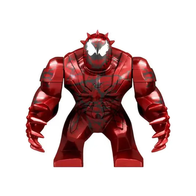 Big Size Thanos Thor Captain Carnage Venom Deadpool Wolverine America Anti-Hulk New Large Building Block Figures Toy For Kids