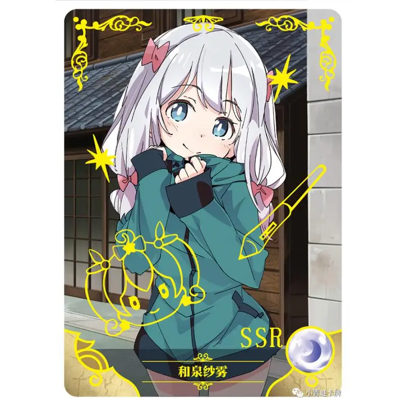 Dea storia Yaoshen capitolo Ssr un Set completo di carte abbronzanti di personaggi Anime Oshino Shinobu Sengoku Nadeko Collection Card Toy