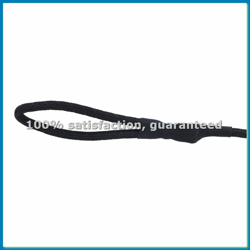 

Игрушка для собак Flirt Pole Rope Tug, плетеная веревка из хлопковой смеси, интерактивная уличная игрушка для перетягивания, жевания, тренировок (L, черный) - ABRM
