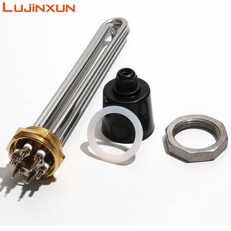 LUJINXUN-أنبوبي ، غلاية لولبية ، سخان ، عنصر تسخين ، من من ، من ، من V ، V ، V V ، DN40 ، 47 ، 3 كيلو وات ، 4 كيلو وات ، كيلو وات ، 1