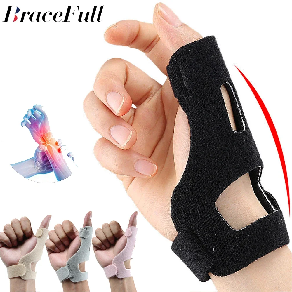 

1 Pcs Sports Thumb Brace for Arthritis Pain Relief, Without Limiting Hand Function, Spica Splint for Tendonitis, Trigger Fingers