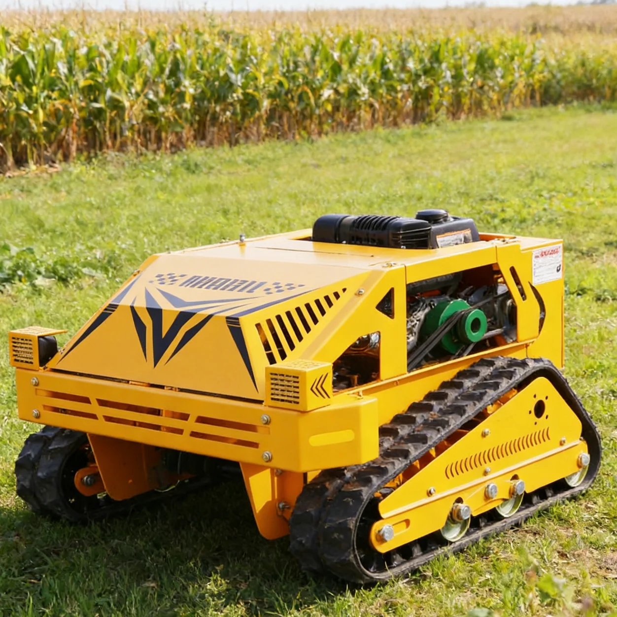 

Customized All-Terrain Tracked Lawn Mower with Auto Power Increase, Ideal for Thick Grass, Farm & Agricultural Applications