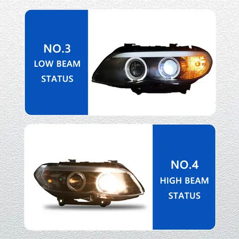 8 best sales bmw x5 e53 headlight - №4