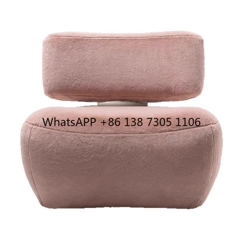 Wabi Sand Wind Luie enkele bank Metalen vrijetijdsfauteuil Eenvoudige moderne woonkamer Creatieve bank