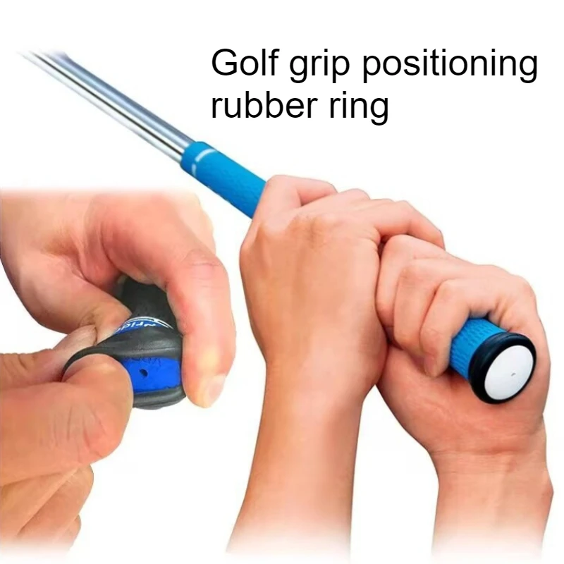 Professional Golf Grip Positioning Rubber Ring Antiskid Golf Power Ring Anti Slip Handle Rubbers Rings Portable Club Accessory