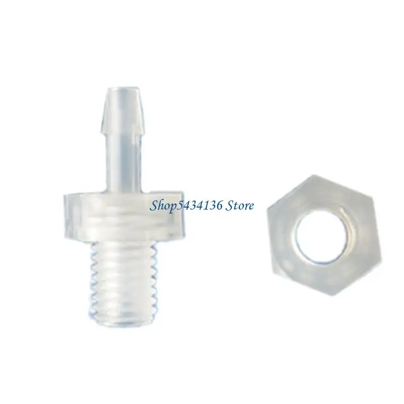 H7ED تحقق من Val ve Barb خرطوم الحرارة/الزيت/الحمض/مقاومة الأوزون 5/6/7/8 مم/5-M10 1 قطعة