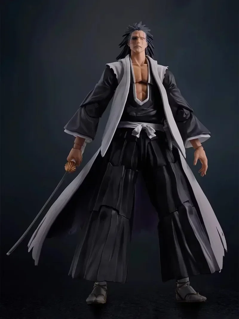 

Bandai SHF Bleach Thousand-Year Blood War Chapter Captain of The 11th Division Kenpachi Zaraki Action Figure in Stock