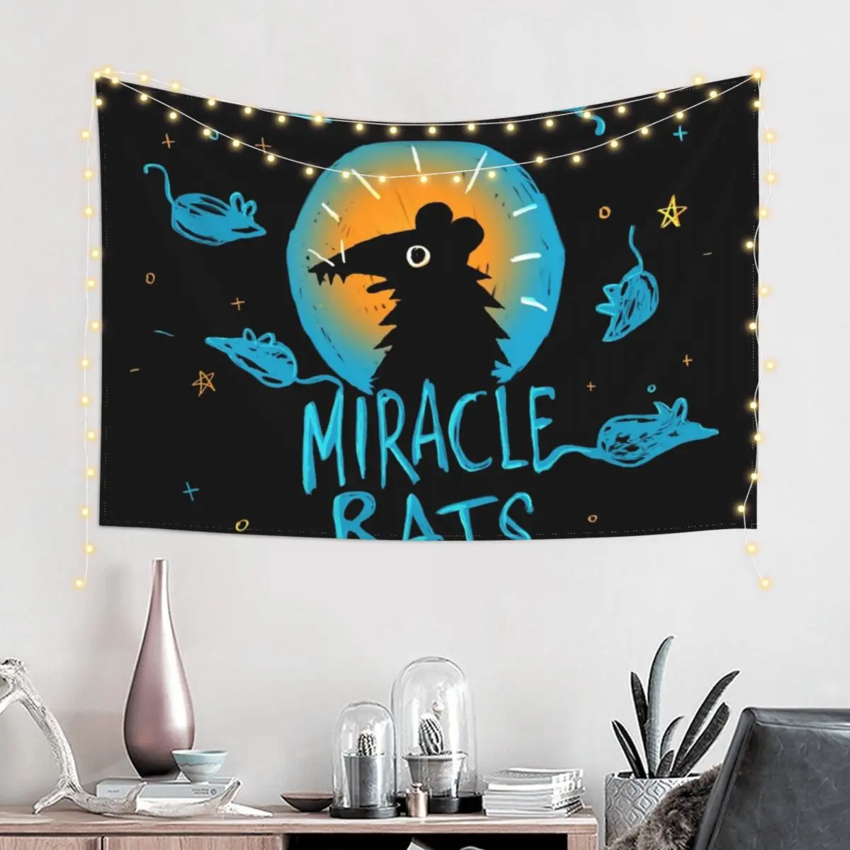 Night In The Woods Miracle Rats Tapestry Decoration Room Room Decor Tapestry