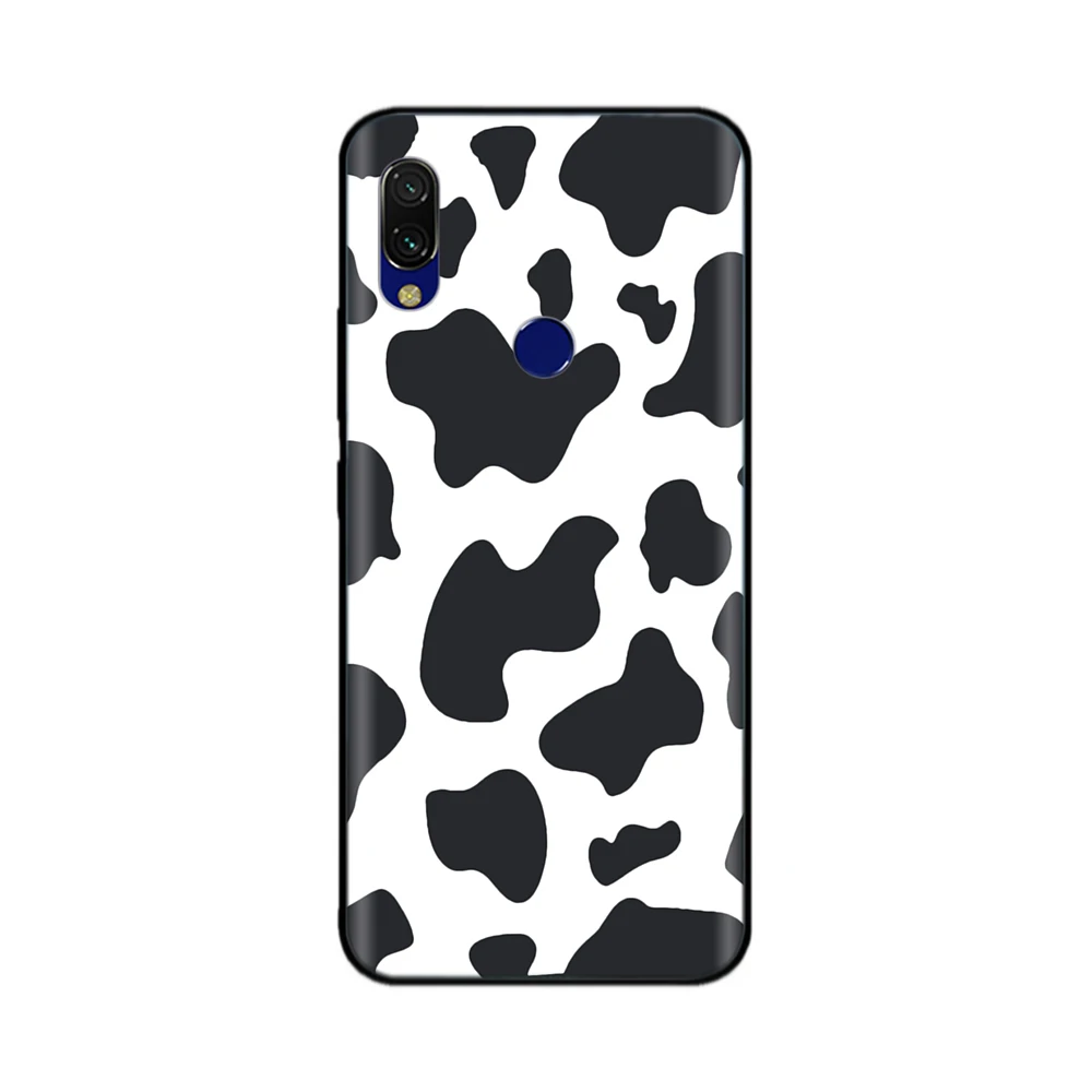 For Xiaomi Redmi 7 Case Redmi7 Black Silicon Bumper Soft Tpu Phone Case Cover For Xiaomi Redmi Note 7 Pro Note7 Case Funda Coque