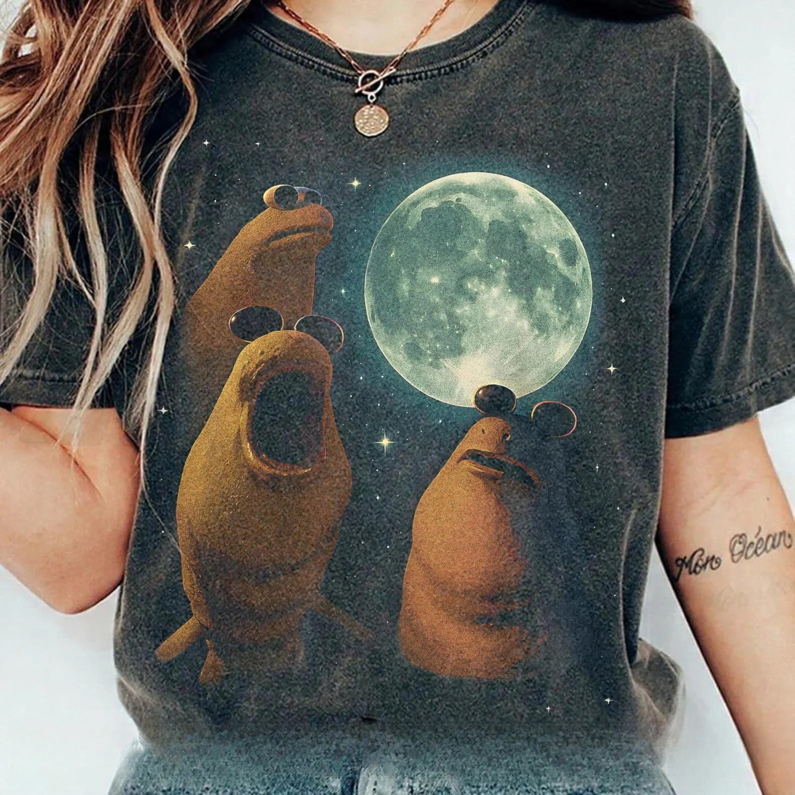 Marcus The Worm Comfort Colors Shirt Printed with The Popular Internet Meme Character 'Marcus The Worm'
