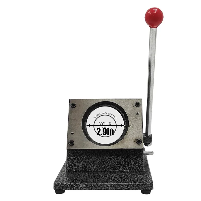 75mm Blade Punch Die Cutter Manual PVC Business Card Cutting Machine Desktop Card Punching Machine Metal