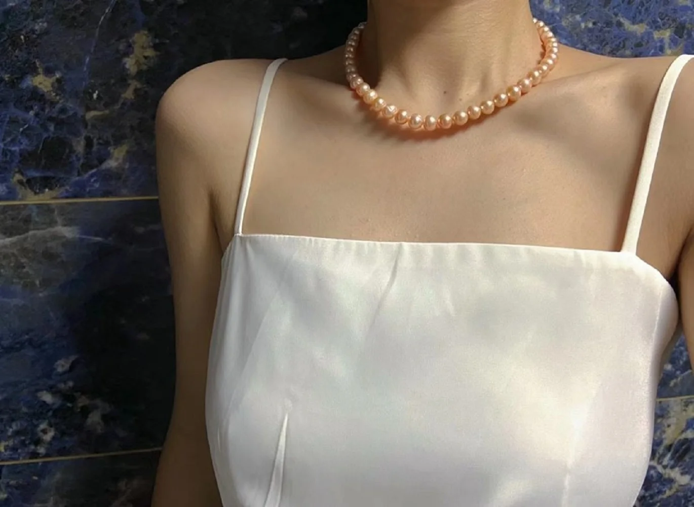 

Beautiful necklace AAAA9-10mm natural South Sea round pearl necklace 16in/18in/20in/22in24in/35inch-925s