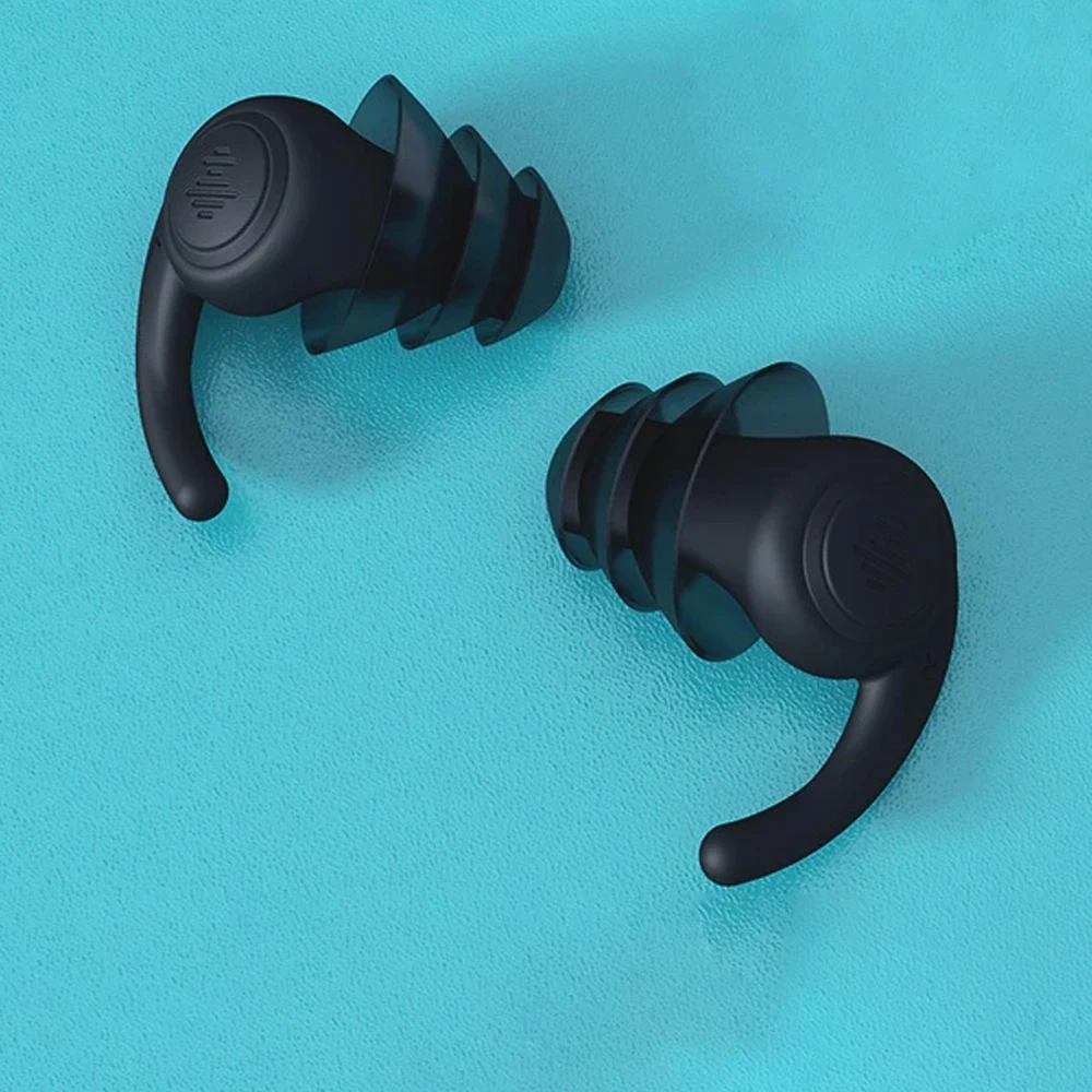 

HUAK 2/3-слойные мягкие силиконовые беруши с шумоподавлением, противошумные беруши для концертов, сна, плавания, многоразовые водонепроницаемые беруши