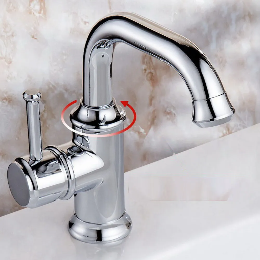 النحاس الحمام بالوعة المطبخ حوض قطب صنبور صنبور خلاط صنبور mzh002