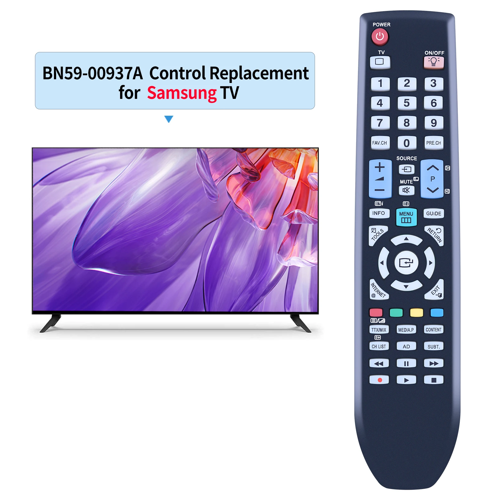 New BN59-00937A Remote Control For Samsung TV BN59-00936A BN59-00860A