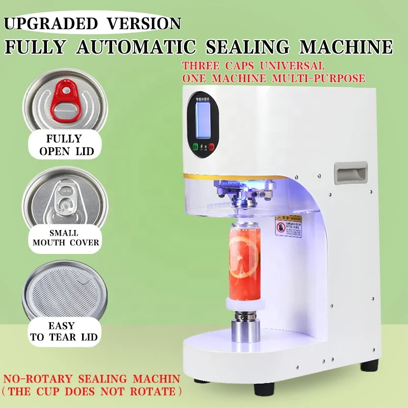

Automatic Plastic Jars Sealing Machine Juice Cans Automatic Sealing Machine Sealing Machines for Plastic Jar