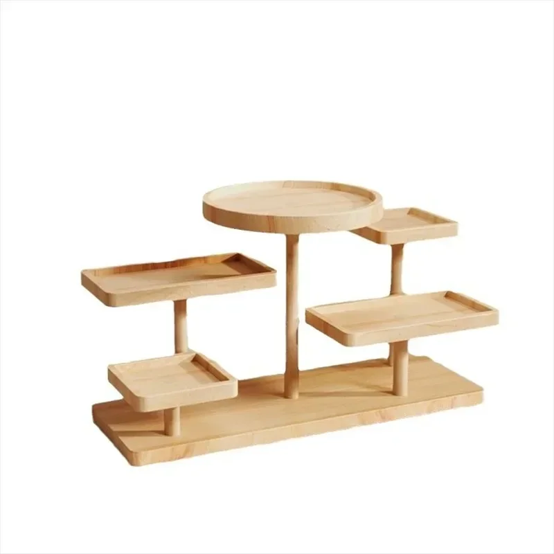 Standing Shelves Stacked Display Shelves Jewellery Eyeglasses File Organiser For Jewellery Succulents Home Decoration
