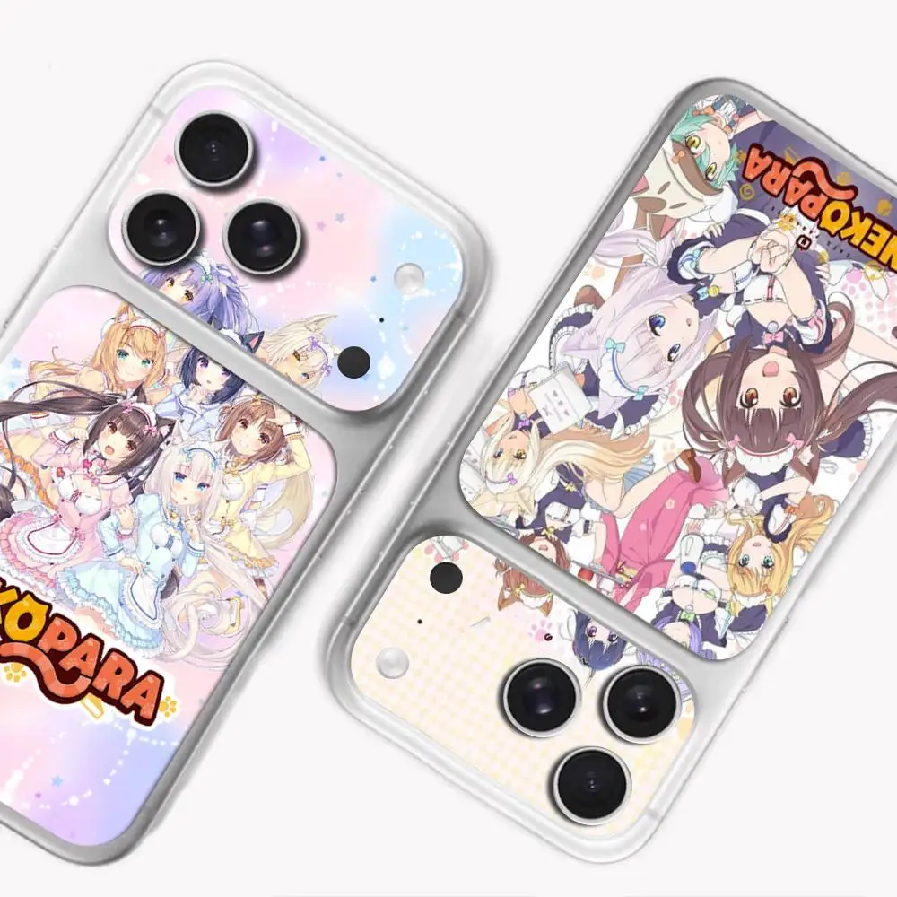 

N-NekoparaS Anime cute Anti-Scratch Back Decal Protective Wrap Skin for iPhone 17 Pro 17 Pro Max