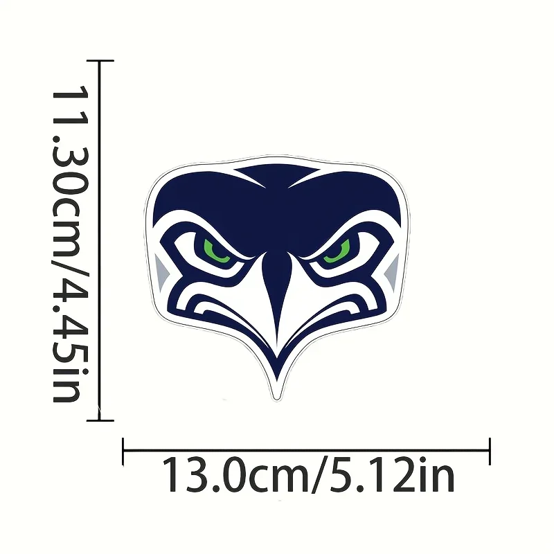 1PC Bold Seahawks Decalcomania in vinile - Game Day Vibe per memorabilia sportiva/selle per laptop/tazze da viaggio/artigianato fai da te