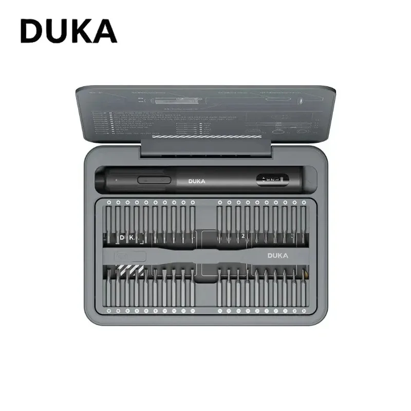 duka-atuman-electric-screwdriver-kit-precision-650mah-rechargeable-repair-95pcs-steel-bits-95-in-1-screwdriver-e3