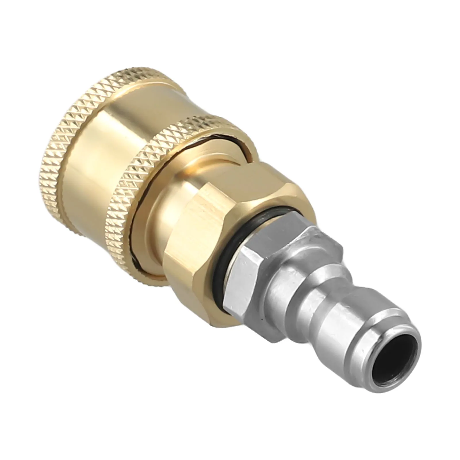 Brass Connector 1/4 Quick Joint High-pressure Washing Machine Accessory M14*1.5 With High-pressure Water Pistol, Quick