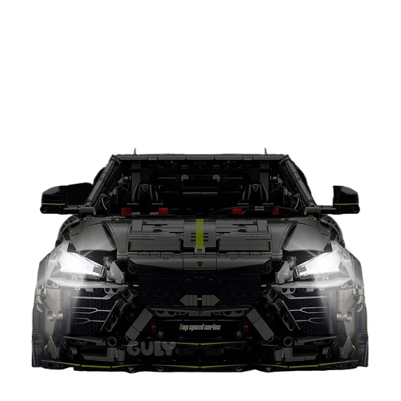 

Конструктор GULY 10636 Creative MOC Technology: радиоуправляемая модель суперкара 1:8, 3332 детали, спортивная гоночная машина, DIY-набор для мальчиков, подарок