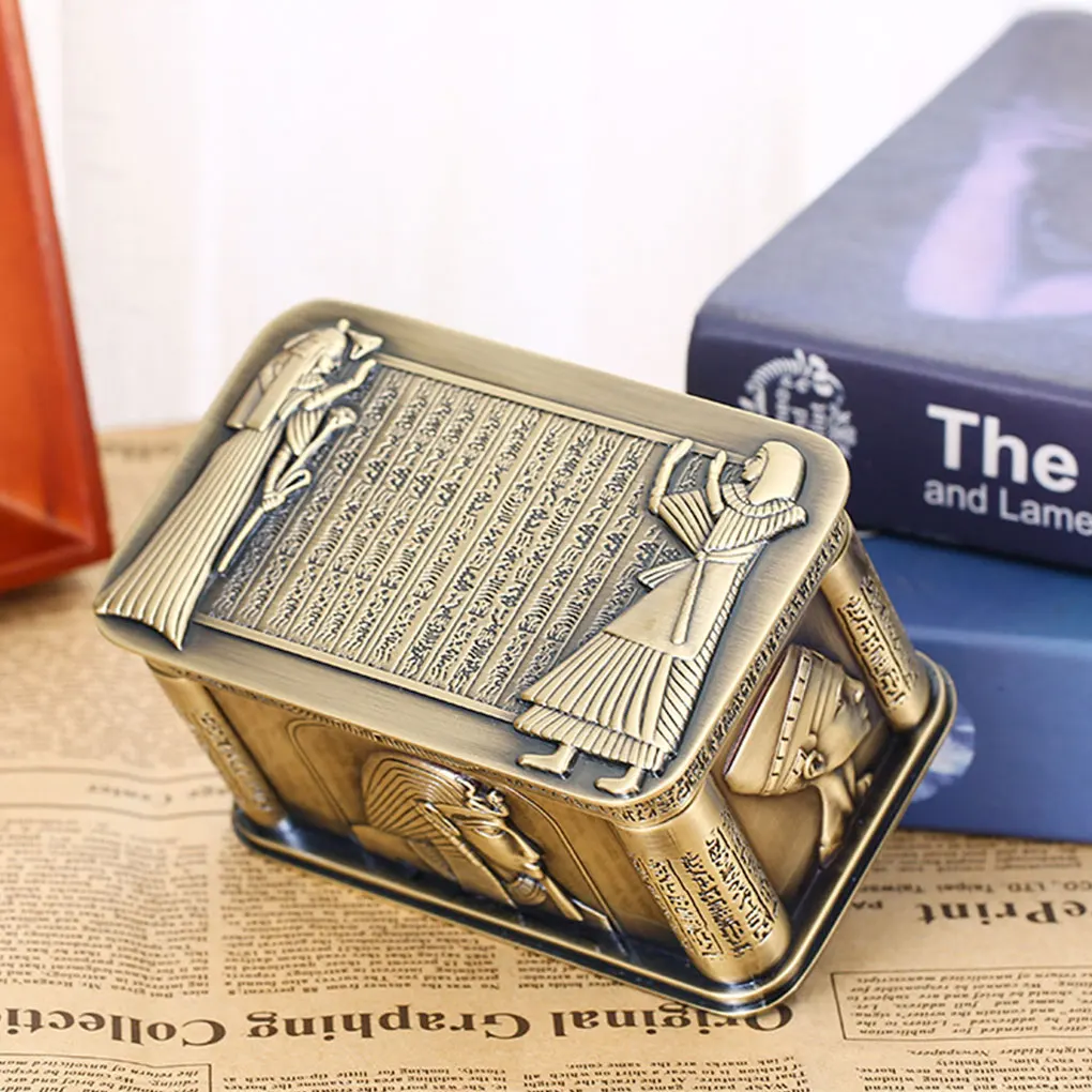 

Box Metal Organizer Earrings Storage Bracelet Ring Fashionable Case Present