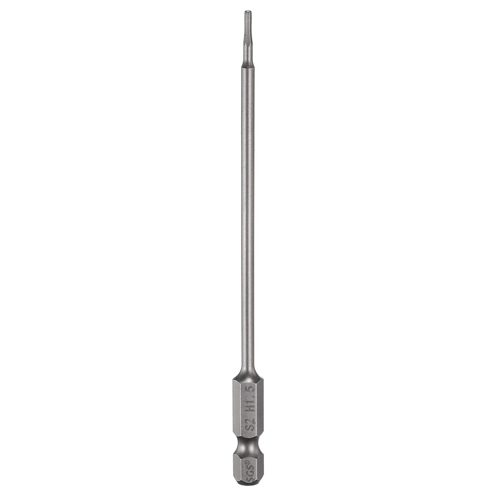 1/3/5pcs Magnetic Hexagonal Driver Socket Screwdriver Bits Metric Flat Tip 1/4