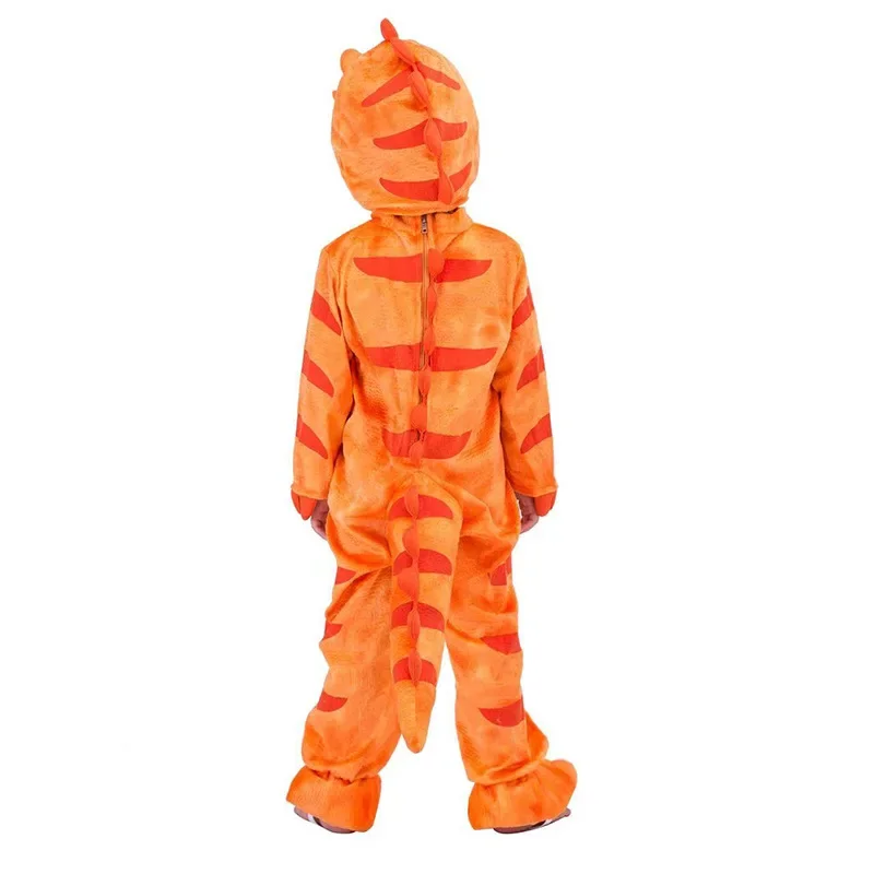 Kids Green T-rex Halloween Costume Boys Realistic Dinosaur Dress Up Party 2023
