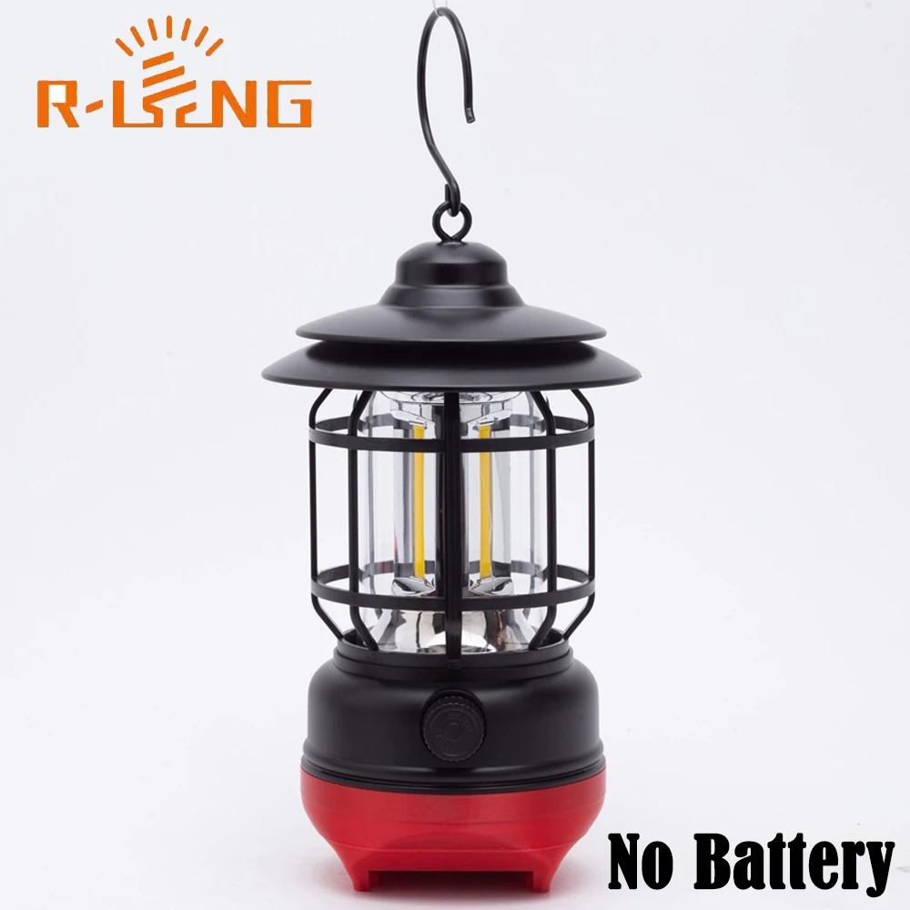 

LED Camping Lantern For Ozito 18V for Einhell Power X-Change Lithium Battery Hanging Tent Light Outdoor (Not include battery)