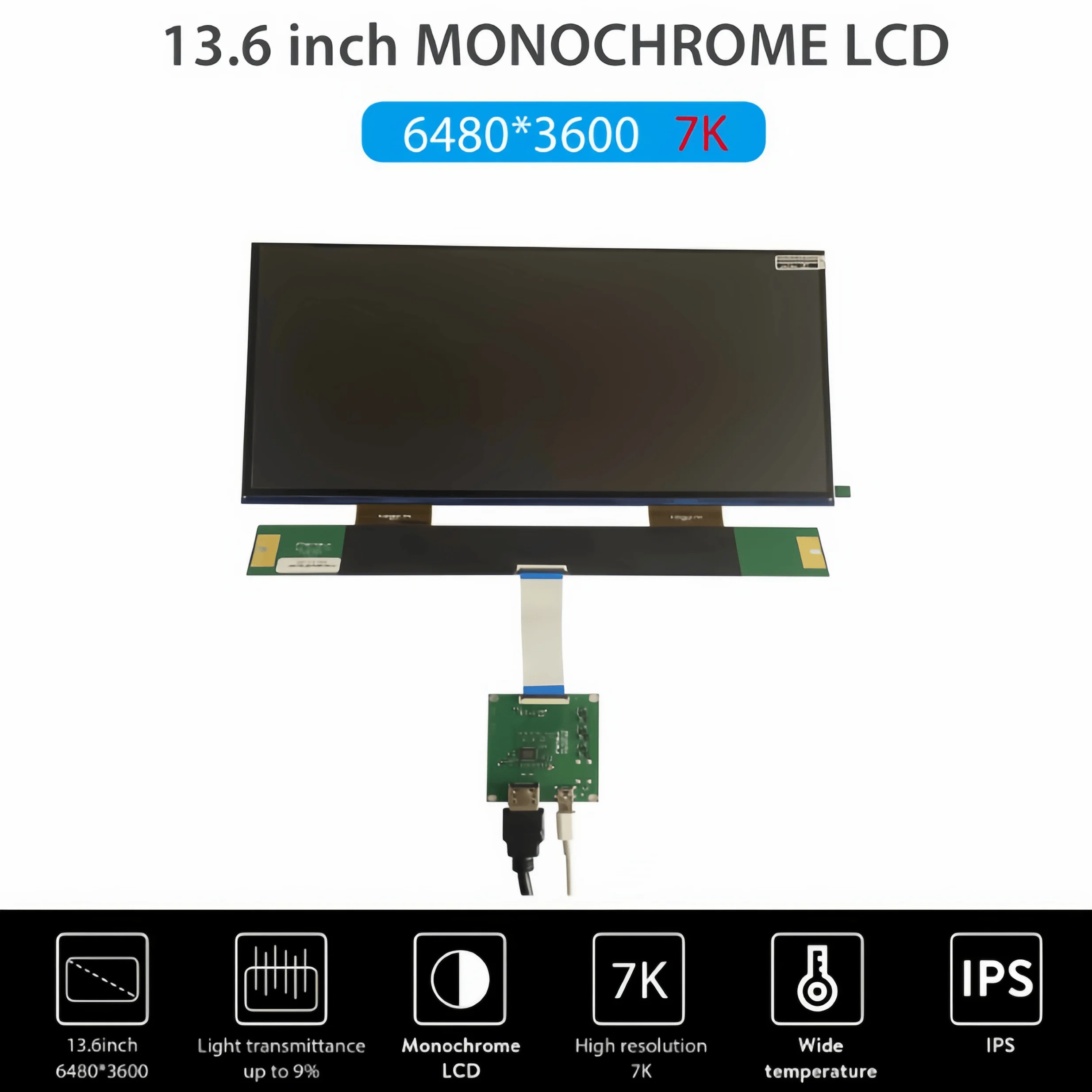 LCD13.6 inch 7K black and white screen light curing printing 3D printer Photon M3 Max is suitable for