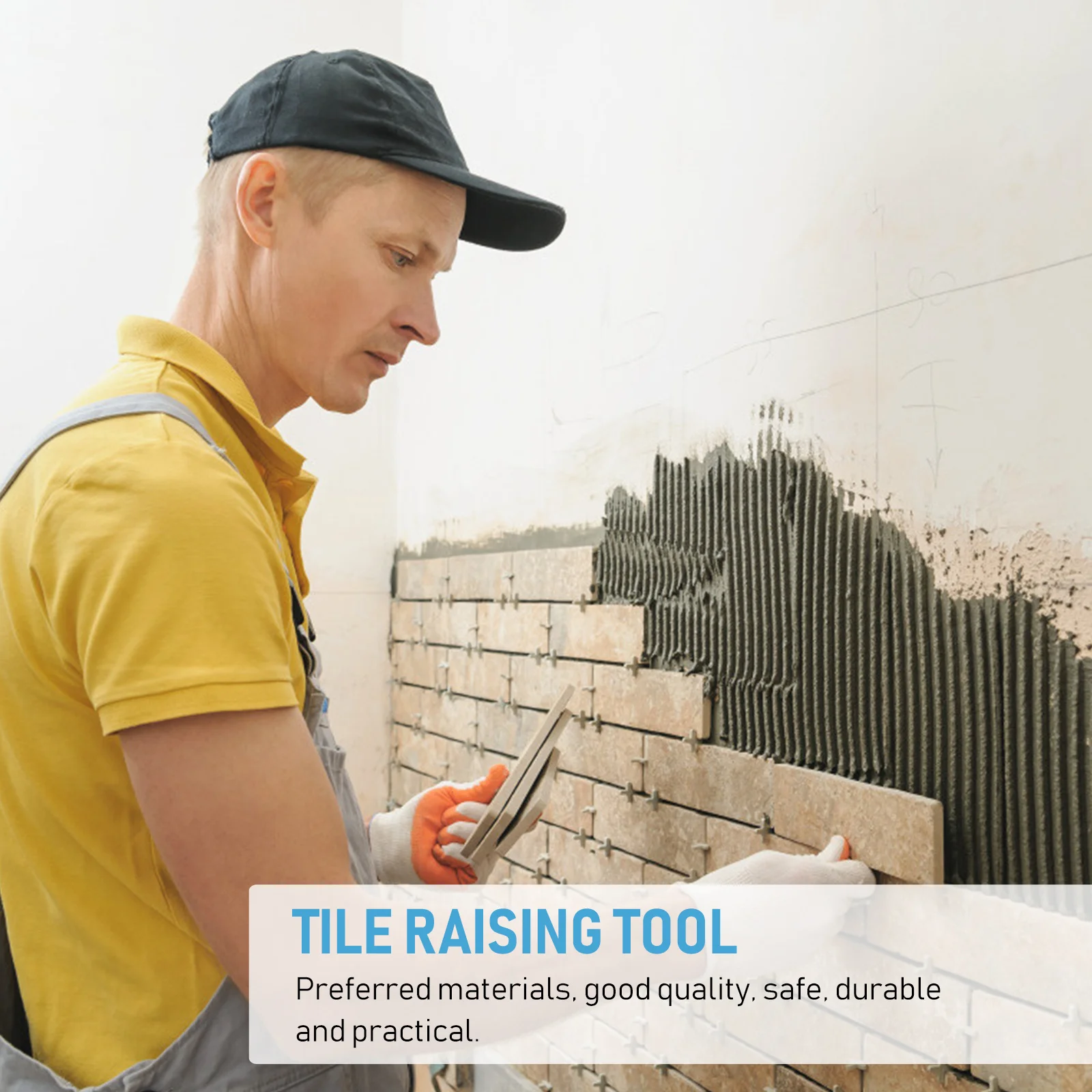 

Stainless Steel Tile Leveling Tool Kit Durable Ceramic Wall Floor Positioning Regulator Installation Lifter Tile Height Adjuster