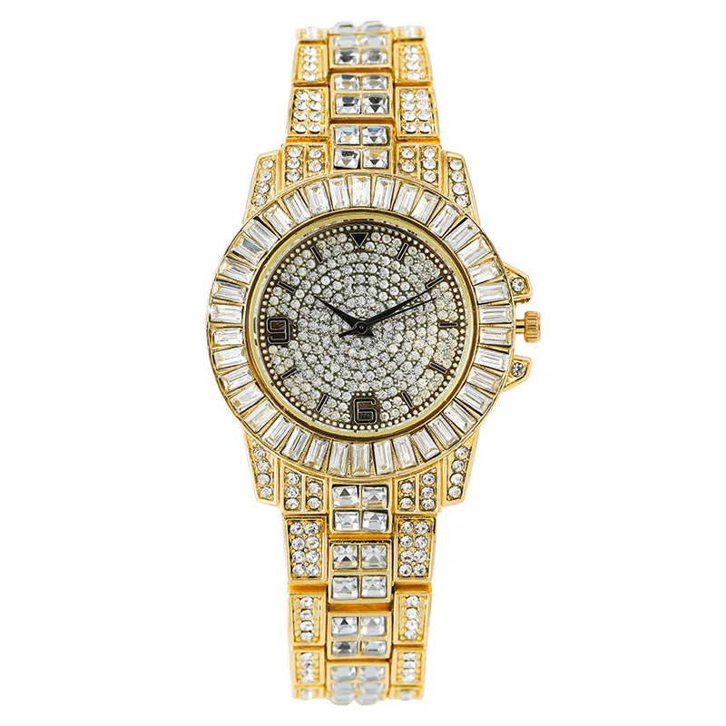 

Fashionable diamond inlaid full diamond women's watches, women's watches, quartz watches, in stock