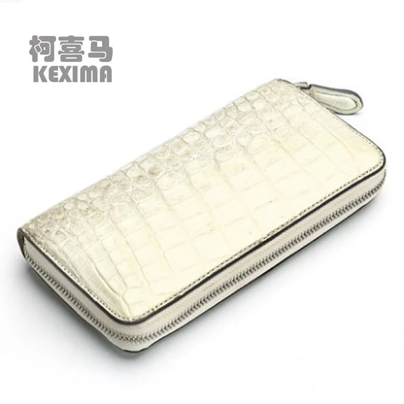 

KEXIMA hanlante Crocodile leather wallet for women Crocodile leather long handbag 2022 new wallet for women clutch bag